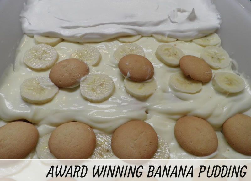 Award Winning Banana Pudding